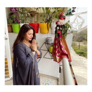 Megha Dhade Instagram - #happygudipadwa✨🙏
