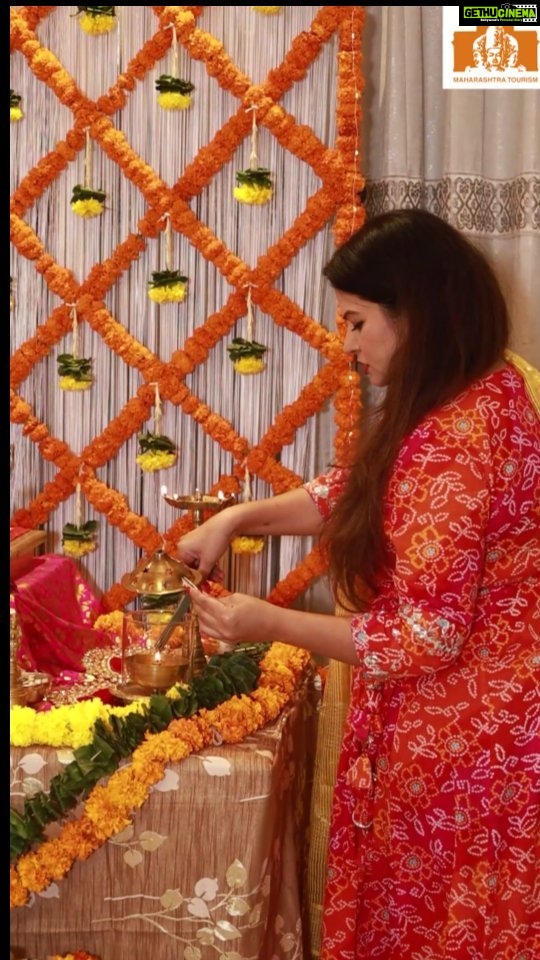 Megha Dhade Instagram - The winner of the first season of Bigg Boss Marathi, actress @meghadhade has brought an eco-friendly idol of Ganpati Bappa to her house and has also decorated it in an eco-friendly manner. She has appealed to take precautions during the immersion ceremony so that nature is not harmed. We urge you to follow the rules of the local administration during immersion. Ganapati Bappa Morya! बिग बॉस मराठीच्या पहिल्या पर्वाची विजेती अभिनेत्री @meghadhade हिने तिच्या घरी गणपती बाप्पाची पर्यावरण पूरक मूर्ती आणली असून तिची सजावटही पर्यावरणपूरकच केली आहे. तसेच गणेश मूर्तीचे विसर्जन करताना निसर्गाची हानी होणार नाही याची खबरदारी घेण्याचे आवाहन केले आहे. आपण देखील गणपती बाप्पाला निरोप देताना स्थानिक प्रशासनाच्या नियमांनुसारच विसर्जन करा. गणपती बाप्पा मोरया! #GoEcowithBappa #MaharashtraTourism #MaharashtraUnlimited #ganpatibappamorya #bigbossmarathi #immersion #anantchaturdashi #ganeshchaturthi