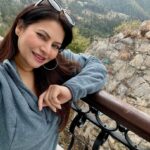 Megha Dhade Instagram – Losing myself in the nature & finding peace 🍃