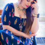 Megha Dhade Instagram - Vibe 💕🌞🌷 @yuvastudiosbykanchan #summeroutfit #summervibes #fashion #ikat #pure #cottonkurti