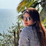 Megha Dhade Instagram - heavenly feels & views 🌴🌊 Tiracol, Goa, India