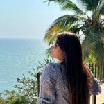 Megha Dhade Instagram - heavenly feels & views 🌴🌊 Tiracol, Goa, India