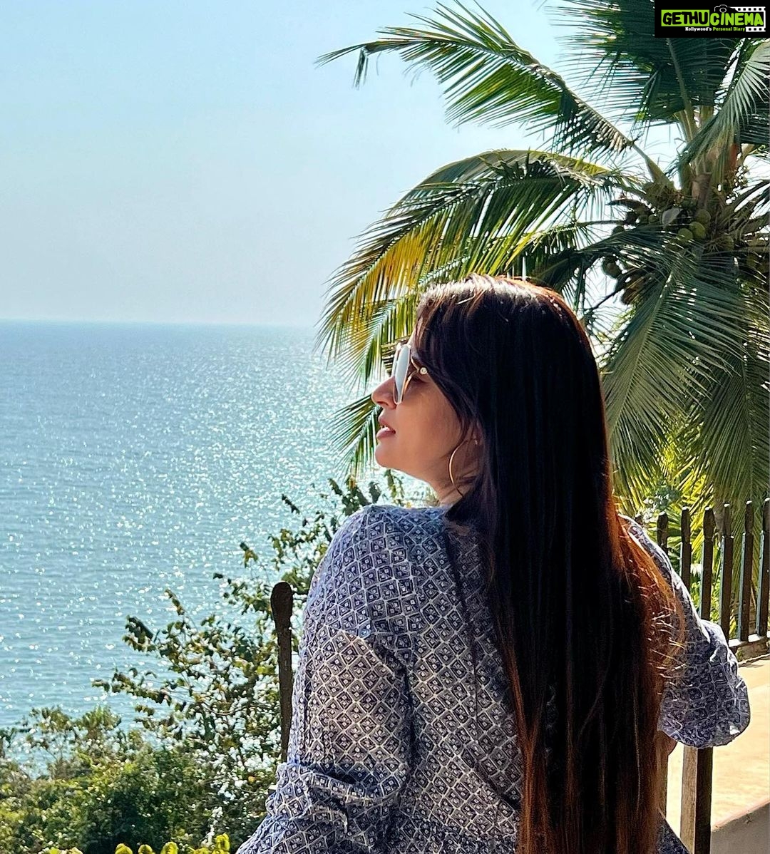 Megha Dhade Instagram - heavenly feels & views 🌴🌊 Tiracol, Goa, India