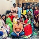 Megha Dhade Instagram – Met the very warm,kind and lovely @sandiipsikcand, the beautiful @neenakulkarni , Graceful Veena Sikcand , my partner in crime @sharmishtharaut ,Team ABOLI And the Superrrr cute Gucci Sikcand who was the star of the evening.💗
Ganapati Bappa Morya 🌺