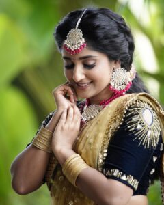 Meghana Lokesh Instagram - All things beautiful ☀️
Clicked by : @paulino_pictures 
Make up : @lakshmi_makeupartistry 
Hair by : @an.uradha3770