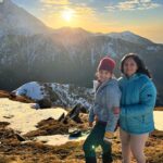 Meghana Lokesh Instagram - It’s incredible how Amma trekked with me to see these amazing mountain ranges! It’s was not an easy one for her age and fitness level.. but she accomplished it with her grit! I’m so proud of her ! She constantly gives me motivation to aim higher in life, she being an example herself ! @jayashreelokesh #trekking #adventure #accomplishment #mamma #love #instagood