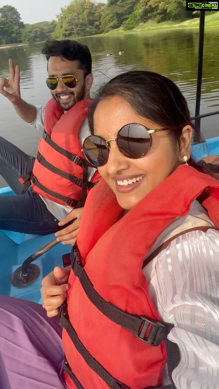 Meghana Lokesh Instagram - New vlog coming soon!!! Check out our YouTube channel 😌 @meghooop #reels #couplereels #travelreels Mysore, Karnataka