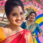 Meghana Lokesh Instagram - Take…..…🤣1 Take……….🤣2 Sankranthi combination 😜 final ga take 👍🏻Ok Happyy 💥Kanuma 💐 blooper 😂😂🤪😝 #kanuma #sankranti #meganalokesh #Tulasiyerra #featival #blooper #funn #shoottime📷
