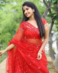Meghana Lokesh Instagram - Red is ❤️ 

Pretty dress by : @kalpana_vogeti 
Clicked by : @paulino_pictures