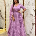 Mitali Nag Instagram - Be the wonder you seek… 💜 . . . . Stylist @rimadidthat Lehenga @siris_designer_studio Jewellery @adwitiyacollection Outfit & Jewellery PR @mediatribein . . #mitaalinag #indianactress #duskybeauty #afsarbitiya #tag #potd #instagood #magic #333 Mumbai - मुंबई