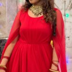 Mitali Nag Instagram - @kimpereiraofficial ‘s agenda was to make me slay this Diwali ♥️😍♥️ You think I did…? 😊 . . #mitaalinag #reels #reelsinstagram #afsarbitiya #trending #devi #ghkkpm #draupadi #tag #333 #trendingaudio #red
