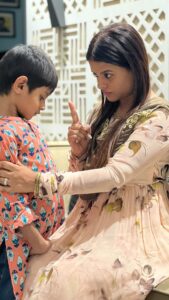 Mitali Nag Instagram - Every mother son story 😉😂
.
.
.