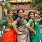Mitali Nag Instagram – Beautiful women with beautiful moves!!! 😍♥️
.
.
.
@kishorishahane @tanvithakker
.
.
#mitaalinag #reels #reelsinstagram #afsarbitiya #trending #devi #devyani #ghkkpm #ghumhaikisikeypyaarmeiin #tag #333 #kishorishahane #tanvithakker #bhavani