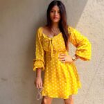 Mitali Nag Instagram - Hello Sunshine 💛 . . . Stylist @rimadidthat Outfit @berrylush_com Outfit PR @mediatribein Sunglasses @fendi Mumbai, Maharashtra