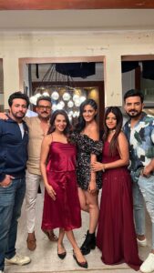 Mitali Nag Instagram - And “Pretty Boys” walk like this… 😉 . . Featuring @yashpandit_official @mridulkumar_ @iamyogendravikramsingh @ayesha.singh19 @tanvithakker
