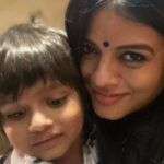 Mitali Nag Instagram - She loves it wherever I go to pick her up ♥️ . . @mitaalinag . #chocolateeyedboy #rudransh #motherson #love #kidstagram #333 #mitaalinag