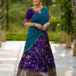 Mohana Bhogaraju Instagram - 👗: @vastra_suka❤️ 📸 :@chitranipictures 💍:@vastra_suka H&m :@amar.hairstylist Location: @studio.romeojuliet