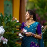 Mohana Bhogaraju Instagram - 👗: @vastra_suka❤️ 📸 :@chitranipictures 💍:@vastra_suka H&m :@amar.hairstylist Location: @studio.romeojuliet
