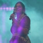 Mohana Bhogaraju Instagram - @iare_hyderabad What an Energy Guys!! Thank you for all the Love!!❤️ Happy to Have Performed with You @mr.noelsean anna!! Outfit: @anvitha_collections 📸: @teamartviewworks @khaja.nature