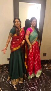 Mohana Bhogaraju Instagram - #Tum Tum❤
ON LOOP!!
With @sahithichaganti❤
VC : @srisoumyav❤
Outfit: @dhrithi_by_pavani ❤