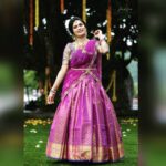 Mohana Bhogaraju Instagram – WISH YOU ALL HAPPY DUSSEHRA!!
👗: @dhrithi_by_pavani 
💍: @loukyas_an_inch_of_gold
Hair: @dp_bridal_makeovers 
📸: @suchi_k_naidu