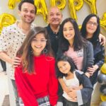 Mugdha Chaphekar Instagram - Family is life's greatest blessing and here we are cherishing these moments today, tomorrow and always ❤️🧿 I nominate @kaul_me to upload your family photos and celebrate with them by watching #GoodbyeOnOct7 at just Rs 150☺️ #FamilyHaiTohSabKuchHai @amitabhbachchan @rashmika_mandanna @neena_gupta @ektarkapoor @balajimotionpictures #goodco