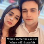 Mugdha Chaphekar Instagram - Relatable enough? #pranbir
