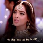 Mugdha Chaphekar Instagram - Who set her mood on shuffle?😭 Flower nahi Fire 😈 #SavagePrachi 🤟🏻