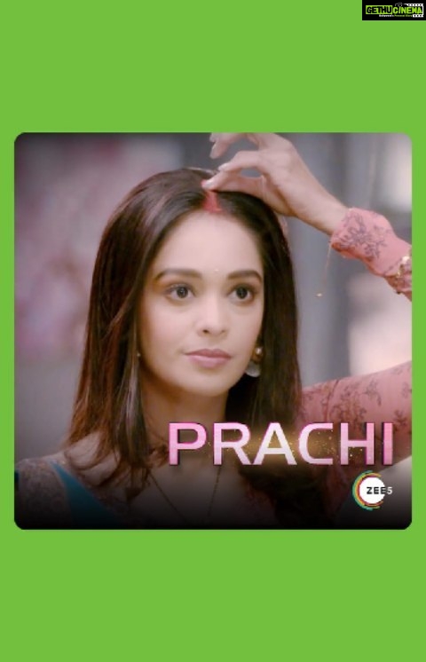 Mugdha Chaphekar Instagram - Caring, loving, emotional aur thodi si dramebaaz, hum sabki aankhon ka taara hai Prachi. Dekhiye iski zindagi ke pal #KumkumBhagya mein, sirf aapke favourite ZEE5 par. @mugdha.chaphekar @kaul_me @iam_reyhna @ashleshasavant @leena_real @kushagra_nautiyal @khyaatikeswaniofficial @appy__77 @ranarushad @tinaintinseltown