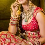 Mugdha Chaphekar Instagram – Throwback To This Beautiful Look on The Gorgeous @mugdha.chaphekar 
.
.
.
Shoot Concept & Styled By:- @nehaadhvikmahajan @bridalsbynam 
.
💄MUA , Hair & Styling :- 
@nehaadhvikmahajan
.
MakeUp :- @myglamm 
.
📸:- @luvisrrani 
.
Outfit:- @reynutaandon 
.
Jewelery:- @khuranajewelleryhouse 
.
Choora & Accessories :- @omsons_bridal_store 
.
#kumkumbhagya #prachi 
#makeup #ootd #nehaadhvikmahajan #makeupbyme💄 #nammakeovers #bride #to #be #bridal #look #bridalmakeupartist #destinationweddingmakeupartist #weddingmakeup #hair #hairstyling #nammakeovers #bollywood #television #makeupartist #mumbai #traveller #all #over #the #globe
.
.
.