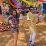 Munira Kudrati Instagram - Jodi kya hi kamal hai Ayush and Shalu ki! ❤️@gandhi_aman_ . . . . . #bhagyalakshmi #explore #explorepage #explorepage✨ #reelsinstagram #reelsindia Film City