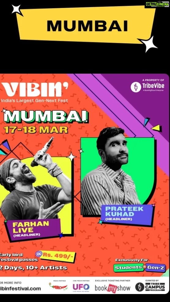 Munira Kudrati Instagram - Giveaway alert!🚨✨ TribeCampusProgram X Munira Kudrati We are exclusively giving you a chance to win 3 passes for @vibinfestival happening in our city **Mumbai** at **MMRDA** on 17th-18th of March✨ Win a chance to see your favourite artists like Farhan Akhtar, Prateek Kuhad, Dikshant, Vivek Singh and a lot more… To win follow these steps:- 1) Repost the reel on your story and Tag 3 friends you would like to go with for the event 2) Make sure you follow all pages : @vibinfestival @tribecampusprogram 3) Comment below your favourite song from the artists coming to our event Don’t miss out on this opportunity and grab your passes now!! Hope to see you’all there 🫶🏻 • • @tribecampusprogram @vibinfestival @tribevibe.live #ImVibin #Vibin #Vibewiththetribe #TriberzVibe #Jaipur #viveksingh #prateekkuhad #zakirkhan #event #students #friendship #bff #concert #dikshant #music #muscifestival #giveaway #contestalert #eventpasses #mumbaievent #marchevents