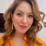 Munmun Dutta Instagram - 🍊 🧡 . @dishisjewels @stylingbyvictor @sohail__mughal___ . #munmundutta #picturesoftheday