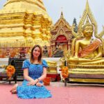 Munmun Dutta Instagram – From visiting one of most visited temples in the country, Wat Phra That Doi Suthep to visiting the tribal village of Long Neck Karen to the serene Huay Tung Tao Lake , cramping up my day with as much places to visit as possible in a small amount of time . 
.
.
.

.
#chiangmai #thailand #travel #solotrip #munmundutta #girltraveler #dametraveler #sheisnotlost #southeastasia #longneckkaren #watphrasingh #doisuthep #travelingram #thailandtravel #chiangmaitrip #monk #maerim #huaytungtao Doi Suthep, Chiang Mai, Thailand