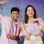 Munmun Dutta Instagram – AND THIS  HAPPENED ❤️
.
A super duper exciting collaboration with the immensely  talented @sagar_bora just happened. 
.
Our reel is coming out tomorrow and it’s going to be another BANGER ⚡️ ⚡️ 
Get ready to make your reels on the dance choreographed by the man himself 💕
.
Can you guess which song will it be this time ??? 🤔