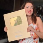 Munmun Dutta Instagram - So this beauty arrived recently and I couldn’t be any more ECSTATIC ! A super duper proud recipient of the YouTube Golden Playbutton 🎉 🥳. Thank you thank you so much @youtube @youtubeindia ❤️ Blessed 😇 . . #youtube #goldenplaybutton #gratitude #humbled #munmundutta #proud #blessed