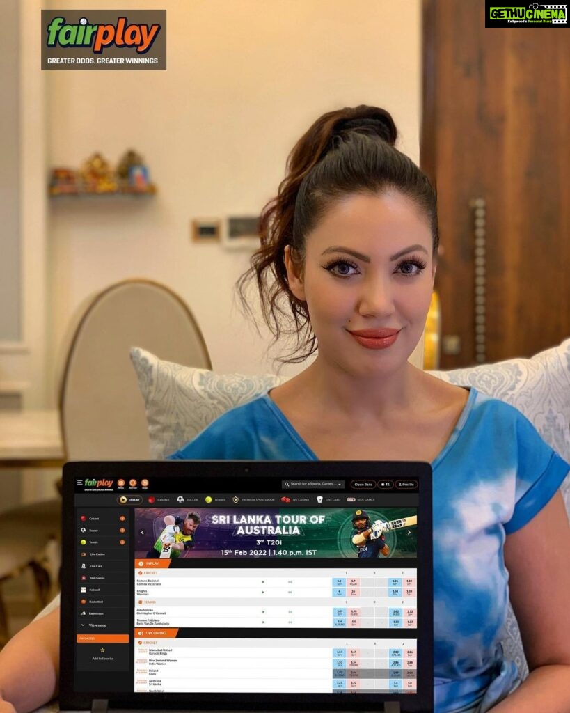 Munmun Dutta Instagram - Use my code NzaMsF to get 100% bonus on your first deposit on FairPlay (@fairplay_india)- India’s biggest and most trusted sports exchange with the best odds in the market! Greater odds = Greater winnings, EVERYDAY! Choose from 30+ premium sports to bet on and win big at! Not only that, also play live card games and live casino games with real dealers! Get your winnings directly into your bank account without any verification or KYC! Start winning today! Visit https://fairplay.club/ and GET, SET, BET! . #sportsbook #premiummarket #bestodds #cashprize #bigprofits #winbigeveryday #fairplayclub #clubmembership #depositbonus #bonus #t20cricket #t20fever #worldcupcricket #tennis #football #bestodds #cash . . Disclaimer: ALWAYS PLAY RESPONSIBLY AND WITHIN YOUR MEANS.