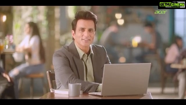 Naisha Khanna Instagram - My new ad with @sonu_sood 🤍 @acer @acerindia Say no to plastic laptops, and yes to @acer !😋