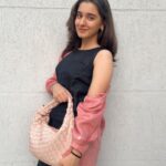 Naisha Khanna Instagram - currently. 🎀💝 outfit : @kshom.official 👜 : @fushaya.in #collab #ootd #currentlywearing