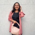 Naisha Khanna Instagram - currently. 🎀💝 outfit : @kshom.official 👜 : @fushaya.in #collab #ootd #currentlywearing
