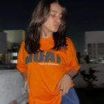 Naisha Khanna Instagram - 🧡🍊🍑 use my coupon code for this oversized tee! “Naisha20” for 15% discount 💪🏻