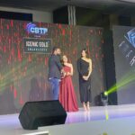 Naisha Khanna Instagram - Such a great pleasure to be at the @iconicgoldaward last evening! Thankyou for the invite.✨🥂 Sahara Star Hotel. Mumbai