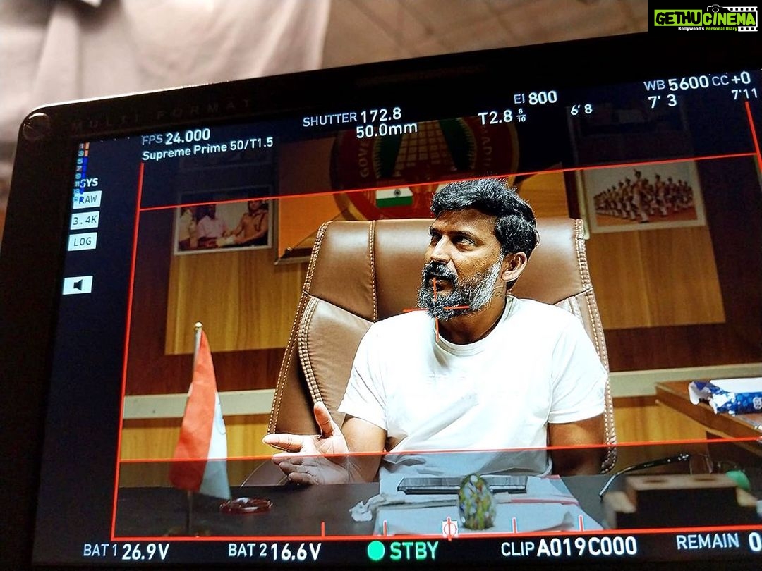 Nanditha Jennifer Instagram - My Stylish Man♥️ Workmode 🎥 @kvndop 🧿 . . #Monitor #camera #lights #shooting #workmode #workdedication#hardwork #person #kasicinematographer6 #cinema #tamil #movie #license #blessed #thankyou #jesus #instagram #instagood
