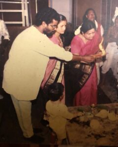 Nanditha Jennifer Instagram - Beautiful memories of my daddy’s pics♥️♥️♥️😭😭😭.. ChInna sir
