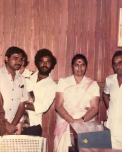 Nanditha Jennifer Instagram - Beautiful memories of my daddy’s pics♥️♥️♥️😭😭😭.. ChInna sir