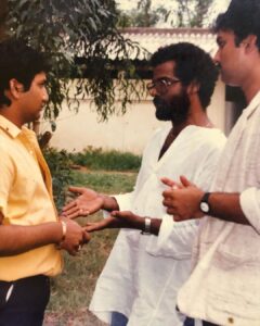 Nanditha Jennifer Instagram - Beautiful memories of my daddy’s pics♥️♥️♥️😭😭😭.. ChInna sir
