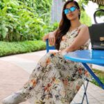 Nanditha Jennifer Instagram – . “Faith is having a positive attitude about what you can do and not worrying at all about what you can’t do.” 💚

.
.
.
#beautiful #love #chennai #cute #green #red #sky #actress #jenniferr252 #celebrity #instagram #instadaily #instagood #blessed #thankyou #jesus #shades #attitude #loveyourself #fashionblogger