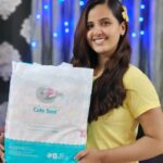 Nanditha Jennifer Instagram - I really loved with this Premium natural baby diaper for my little one🤱🏻 From @elitestar26 Cute Seal 🦭 diapers👍🏻 .♥️😍♥️😍♥️ It’s a Canadian designed product 100% natural cotton No worries of allergies/ rashes No perfumes or scents Feather soft on baby’s skin . . #babydiaper #soft #baby #boy #love #instagram #instagood #jenniferr252