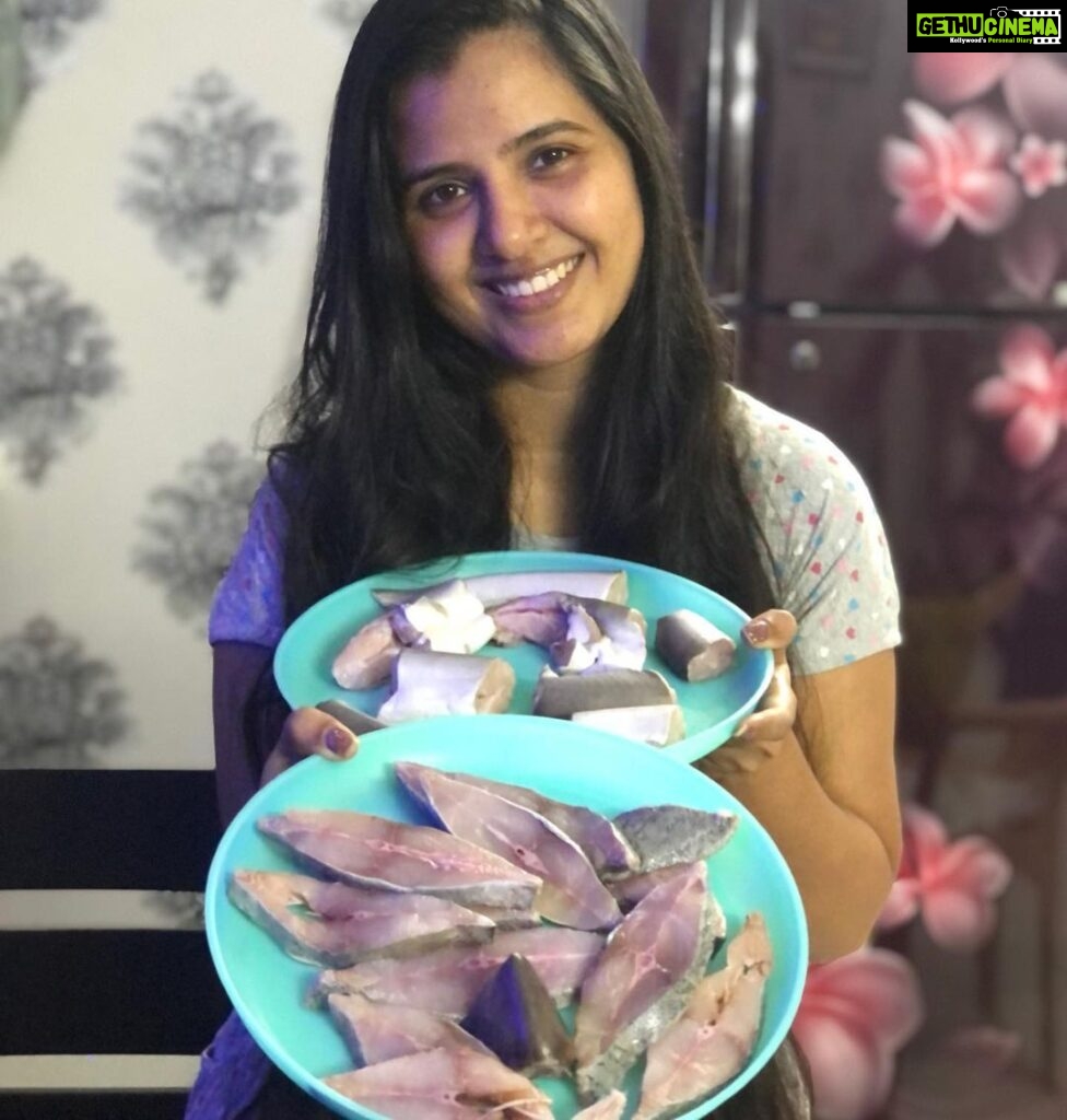 Nanditha Jennifer Instagram - sea food from @aazhifoods Thank you Harini for sending 😊 . . For more details fellow this page @aazhifoods Fresh wild caught seafoods everyday Clean, cut and packed neatly Home delivery Contact:9566136606/9940085667