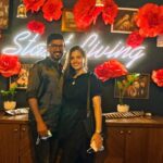 Nanditha Jennifer Instagram - You always gain by giving love.♥️♥️ . . #blessed #anniversary #love #smile #actress #jenniferr252 #kasicinematographer6 #instagram #instagood #instadaily